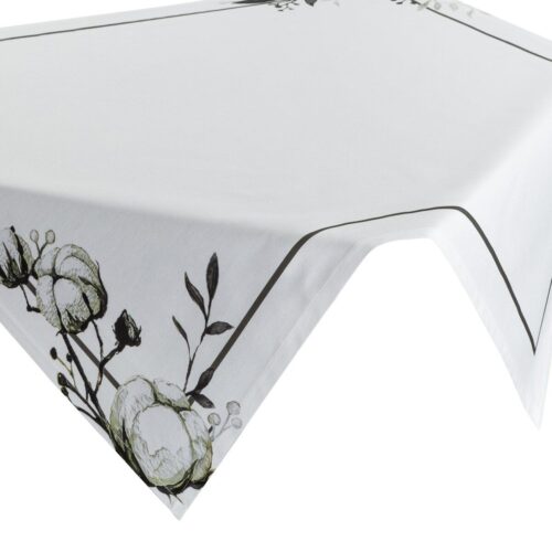 OIT-03-N Katoenen overlay met bloemenprint OIT-03