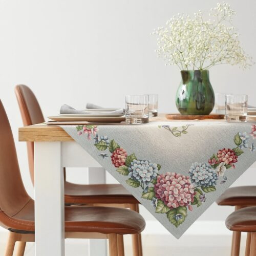 OJG-01 Wandloper met geweven bloemenpatroon OJG-01