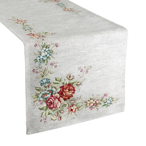 OJI-02-bie Wandloper met geweven bloemenpatroon OJI-02