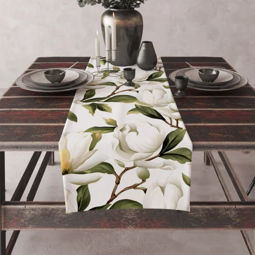 Tafelkleed met bloemenprint OM01-14 Emma