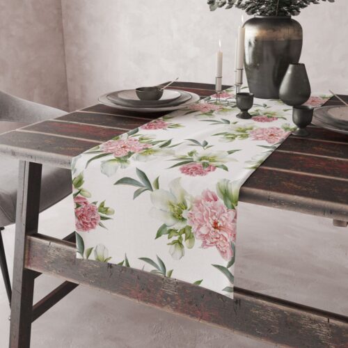 OM01-3b-biez Tafelkleed met bloemenprint OM01-3 Emma