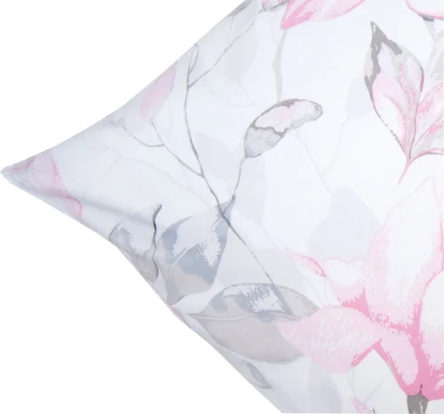 PFX-39e Dekbedovertrek premium katoen met roze bloemen PFX-39