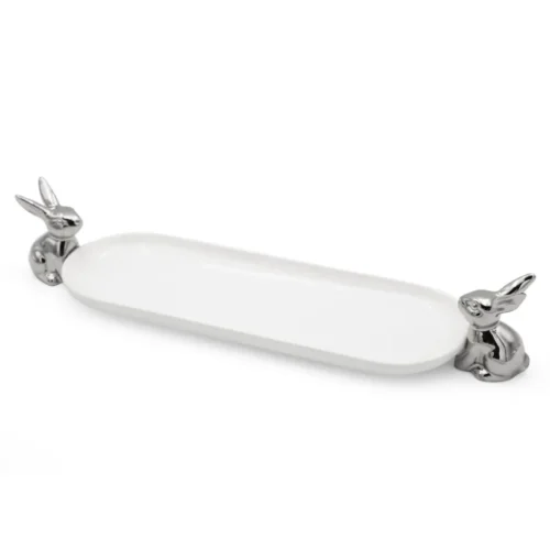 Paas Plateau Groot - Wit/Zilver