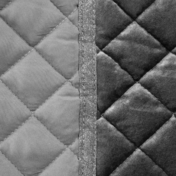 810px_NFE-01a Glanzende Bedsprei Velvet Ruit - Donkergrijs