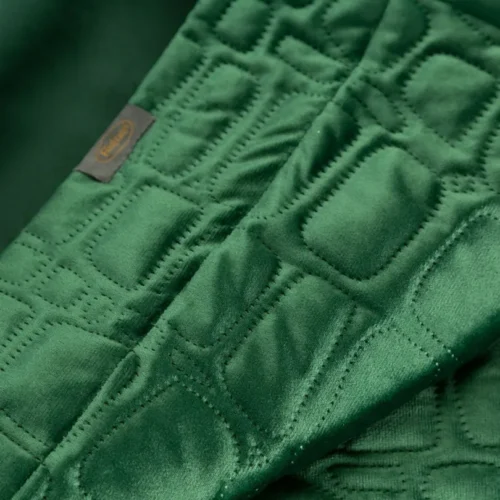 Luxe Velvet Sprei Croco - Groen