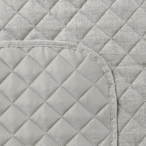 810px_NJA-01A Gewatteerde Bedsprei Linnenlook - Havermout