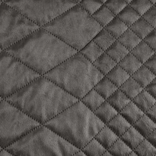 810px_NKT-07A Gewatteerde Velvet Bedsprei Croco - Grijs