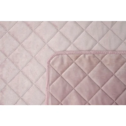 810px_NOF-03a Gewatteerde Velvet Sprei - Lichtroze