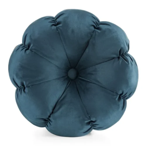 810px_PODS-01 Decoratief Kussen Bloem Donkerblauw