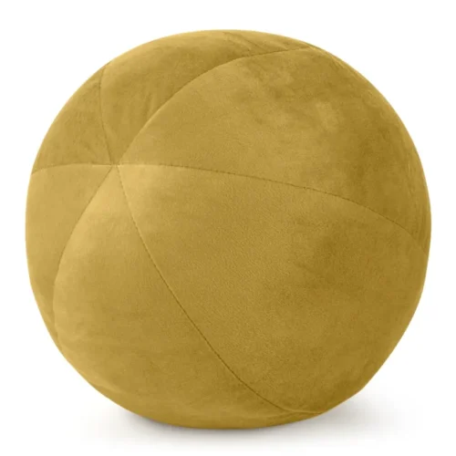 810px_PODT-17 Decoratief Bolvormig Kussen Mosterd