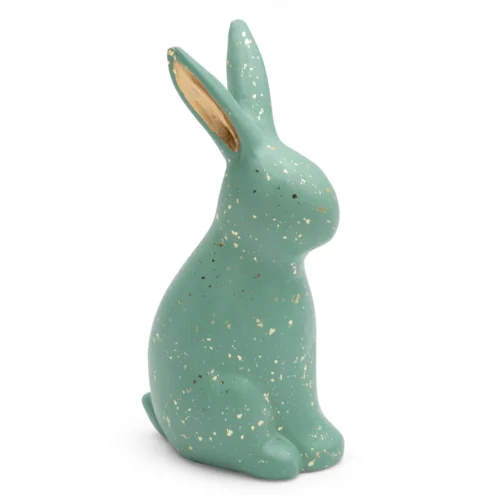 CW01-2 Paasbeeldje Turquoise - Middelgroot