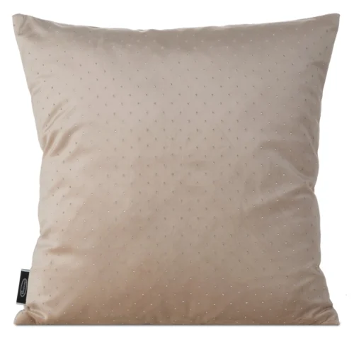 JA157-01 Fluwelen kussenhoes met ringen diamanten, beige, JA157-01