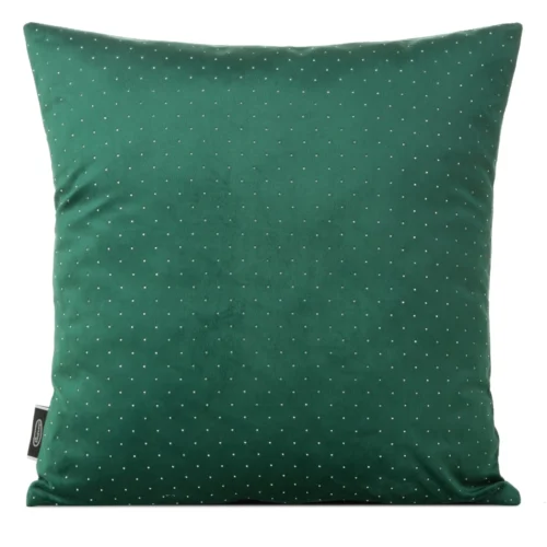 JA157-02 Fluwelen kussenhoes met ringen diamanten groen JA157-02