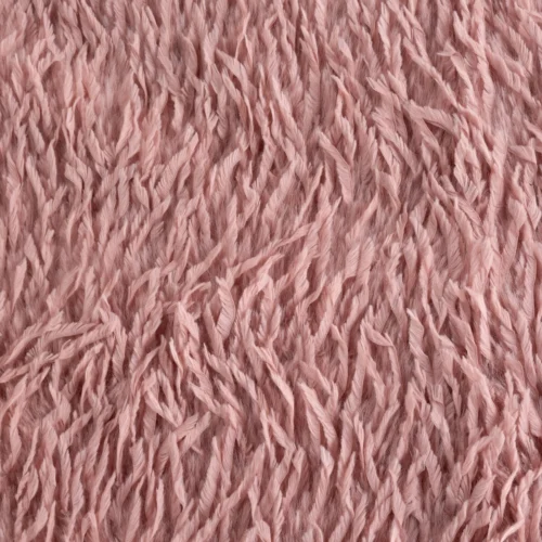 Dubbelzijdige deken van bont K181-04 roze