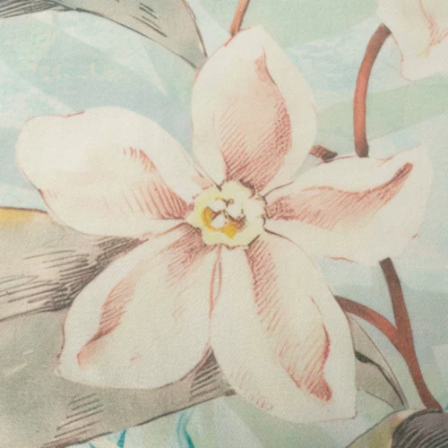 K182-01c Deken met bloemenprint K182-01