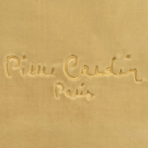 K183-06c Pierre Cardin deken met geborduurd logo K183-06