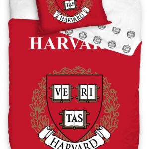Dekbedovertrek katoen Harvard University POA-383