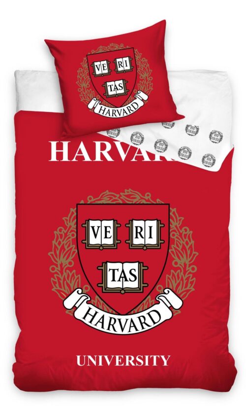 Dekbedovertrek katoen Harvard University POA-383