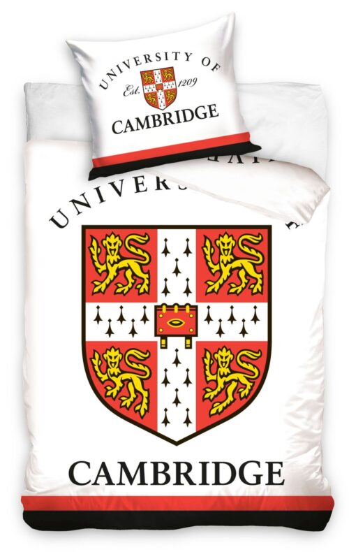 Dekbedovertrek katoen University of Cambridge POA-384