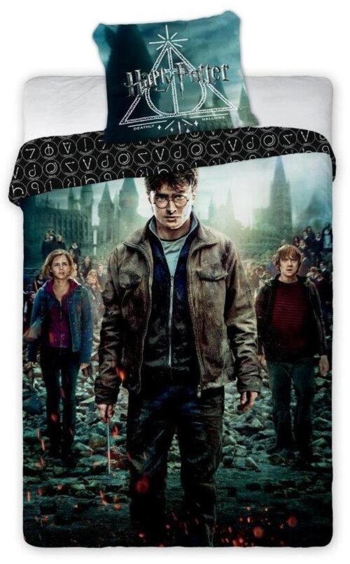 Dekbedovertrek Harry Potter trio POW-157