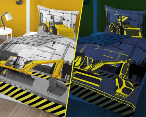Dekbedovertrek glow in the dark Graafmachine 160x200 PPE-124