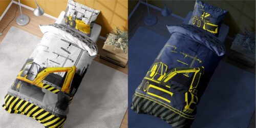 Dekbedovertrek glow in the dark Graafmachine 160x200 PPE-124