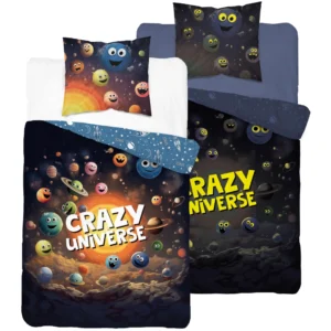 Dekbedovertrek katoen Crazy Universe PPE-128