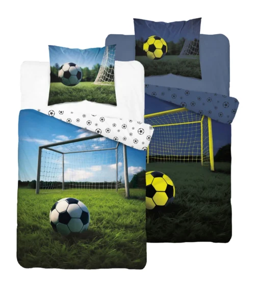PPE-129 Dekbedovertrek glow in the dark voetbal PPE-129