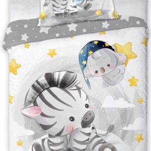 Dekbedovertrek katoen Zebra PPF-17