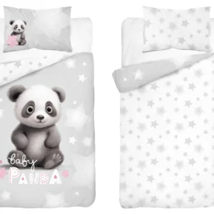 Dekbedovertrek katoen Baby Panda PPG-125