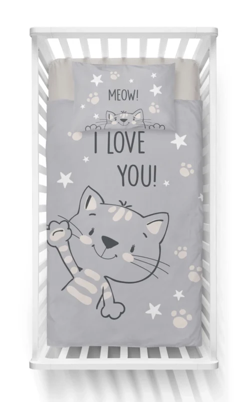 PPG-126 Dekbedovertrek katoen kat ILOVEYOU PPG-126