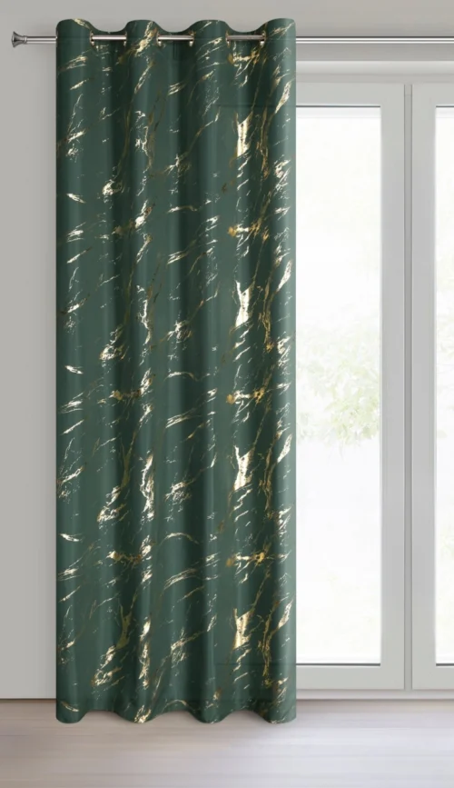 ZKRB-01b Gordijn met glanzende print ZKRB-01