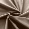 Beige velours plooigordijn ZMR-07