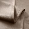 Beige velours plooigordijn ZMR-07