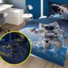 Glow in the dark dekbedovertrek astronaut