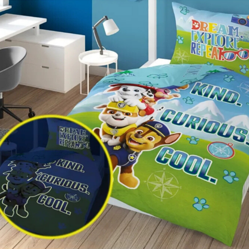 ppk-06 glow in the dark dekbedovertrek paw patrol3