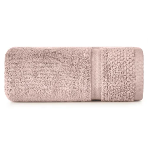 810px_R172-05 Luxe Katoenen Handdoek met Structuur - Lichtroze