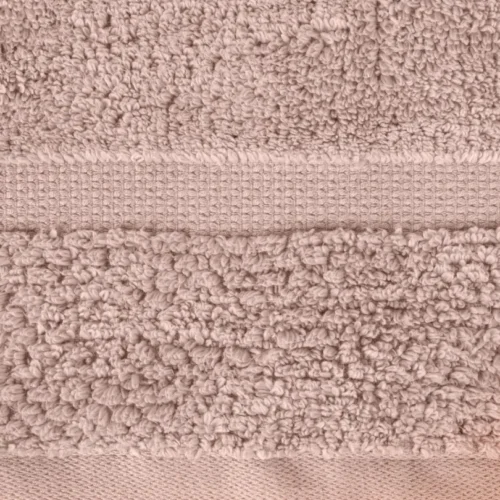 810px_R172-05B Luxe Katoenen Handdoek met Structuur - Lichtroze