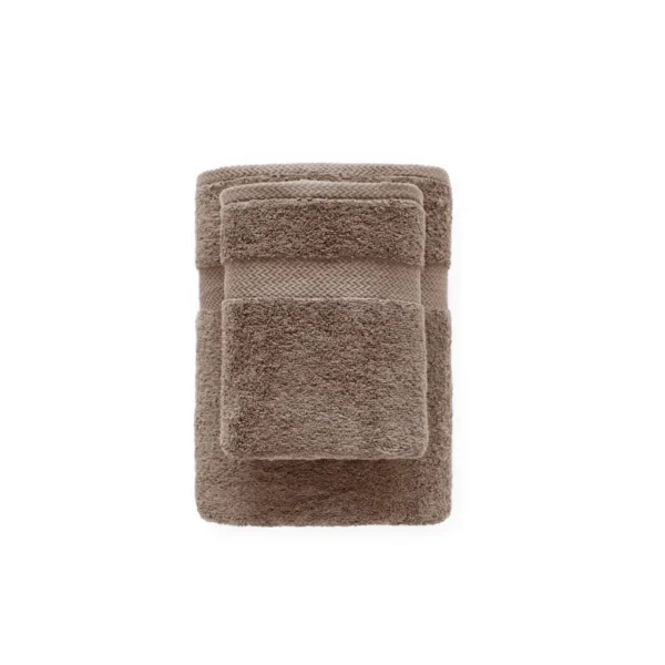810px_RF13-01a Katoenen Handdoek met Decoratieve Rand - Beige