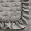 Gewatteerde Sprei met Ruches - Bruin