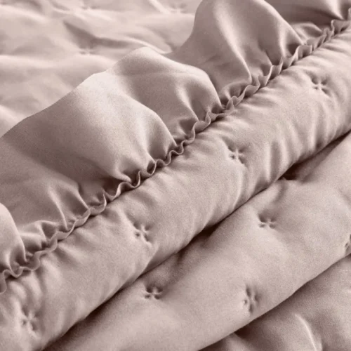 810px_NOL-06d Gewatteerde Sprei met Ruches - Roze
