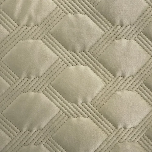 810px_NOM-01b Luxe Velvet Sprei Honingraat - Beige