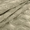 Luxe Velvet Sprei Honingraat - Beige