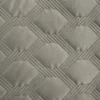 Luxe Velvet Sprei Honingraat - Grijs
