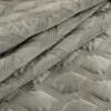 Luxe Velvet Sprei Honingraat - Grijs