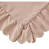 Dekbedovertrek met Ruches - Beige