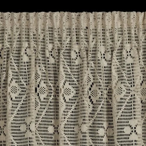 810px_ZBD-02c Kanten Vitrage Gordijn - Beige