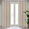 linnenlook gordijn beige