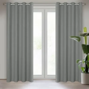 linnenlook gordijn grijs