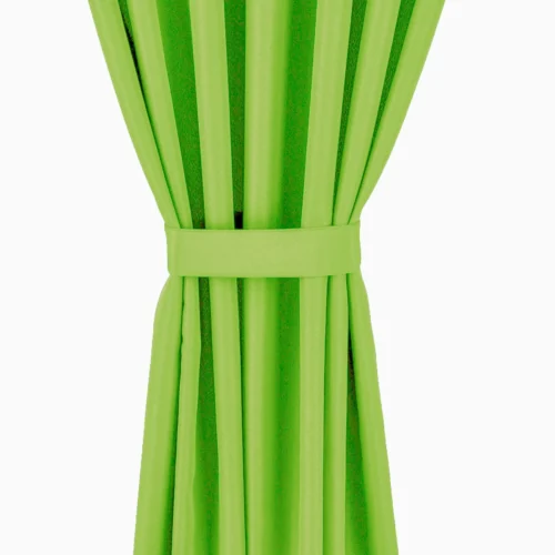 013a Waterdicht Tuingordijn met Lussen - Groen (250cm hoog)